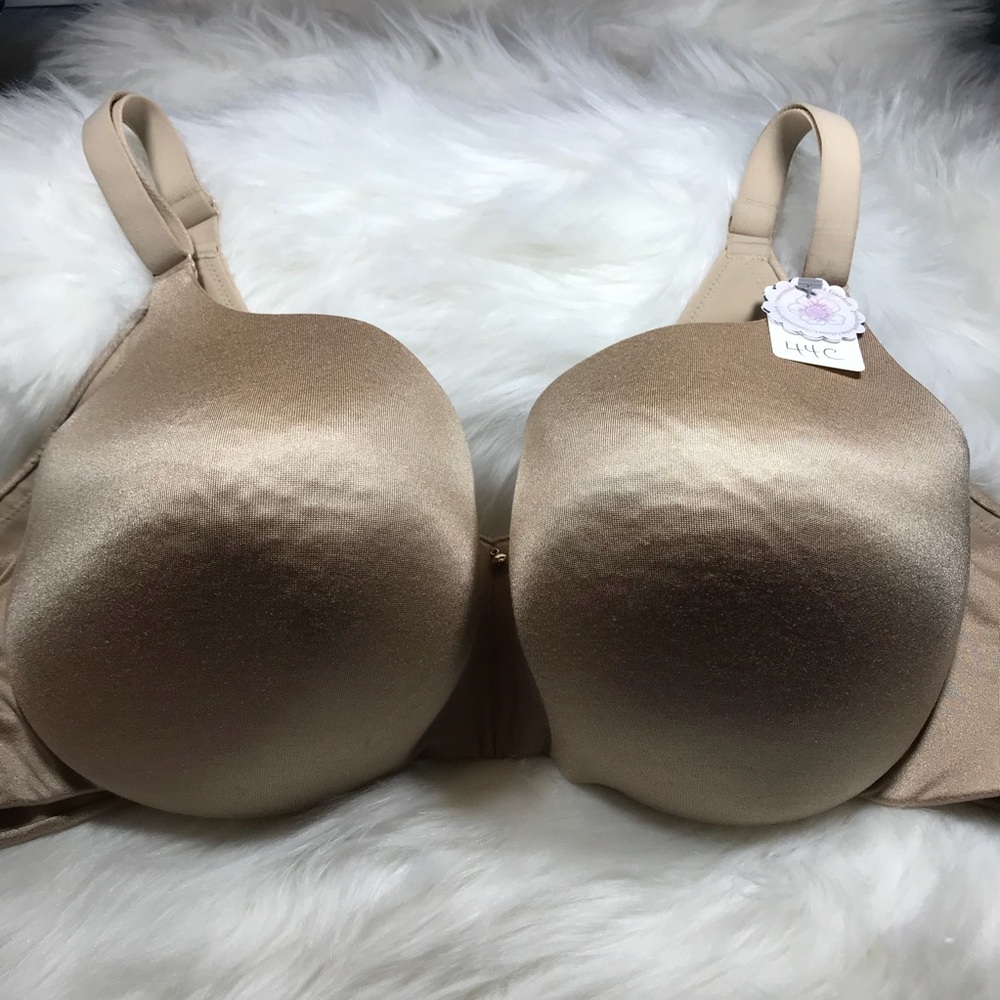 💐Cacique 44C Balconette Back Smoother Tan Padded